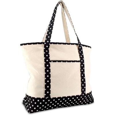 Einkaufstasche in schwerer Baumwoll -Leinwand